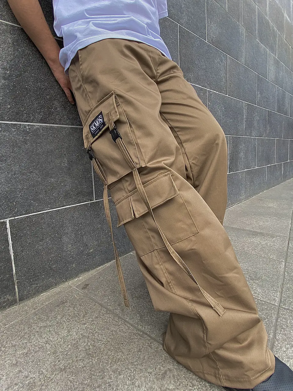 STRIPS BEIGE CARGO 7