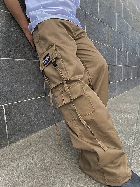 STRIPS BEIGE CARGO