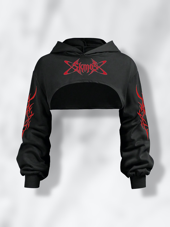 SKMOS HOODIE RED 1