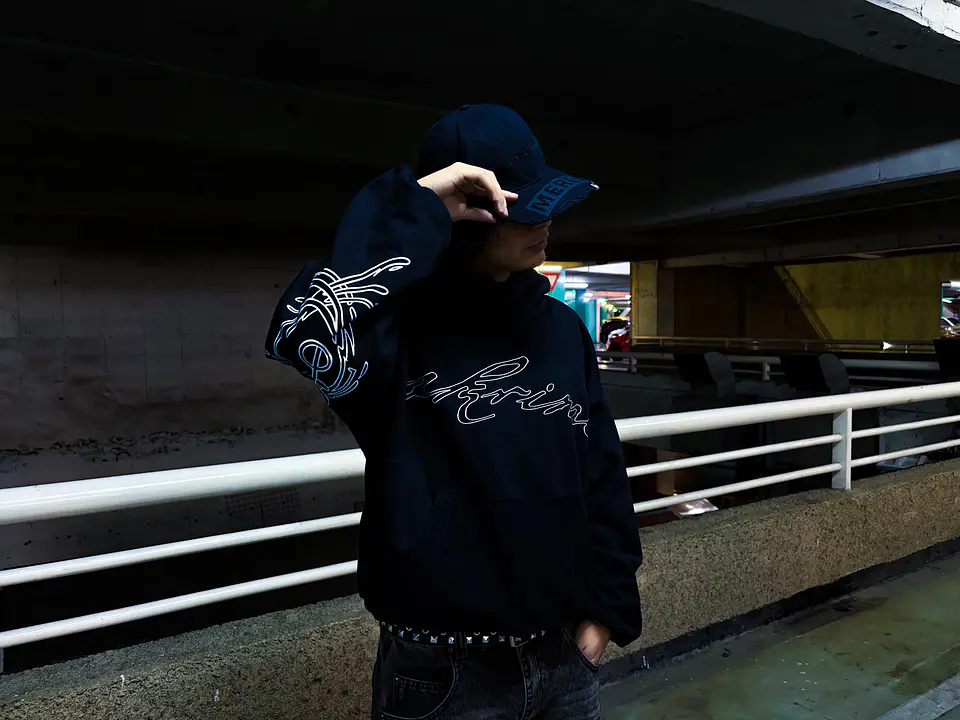HOODIE FLOWERS SAICKO 1