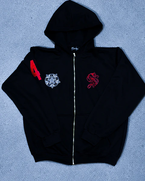 POLERÓN ZIPPER VIVIRÁS EL DÍA DE TU MUERTE