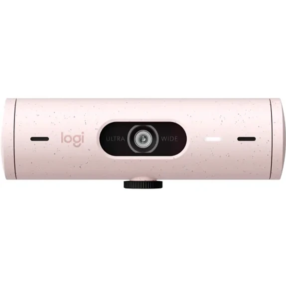 Cámara Web Logitech Brio 500, Full HD 1080p, Micrófono Integrado, USB-C, Rosa 3