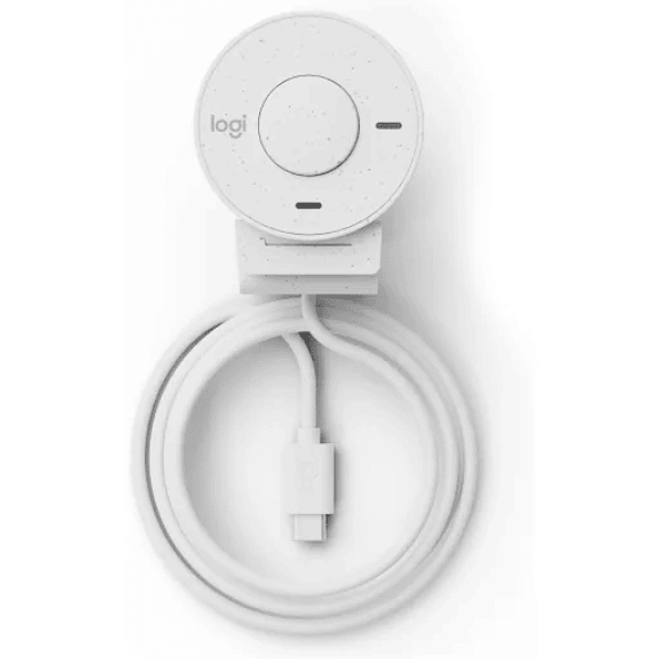 Cámara Web Logitech Brio 300,Full HD 1080p 30fps c/Micróf integrado USB Blanco 6