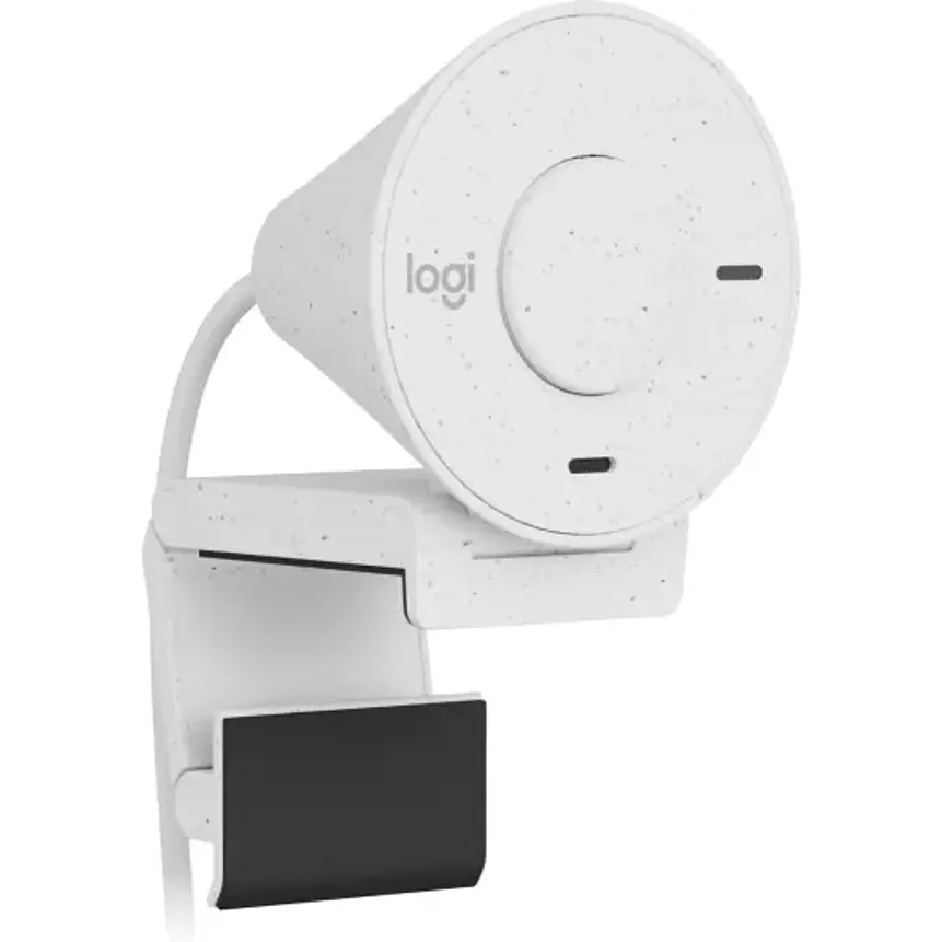 Cámara Web Logitech Brio 300,Full HD 1080p 30fps c/Micróf integrado USB Blanco 2