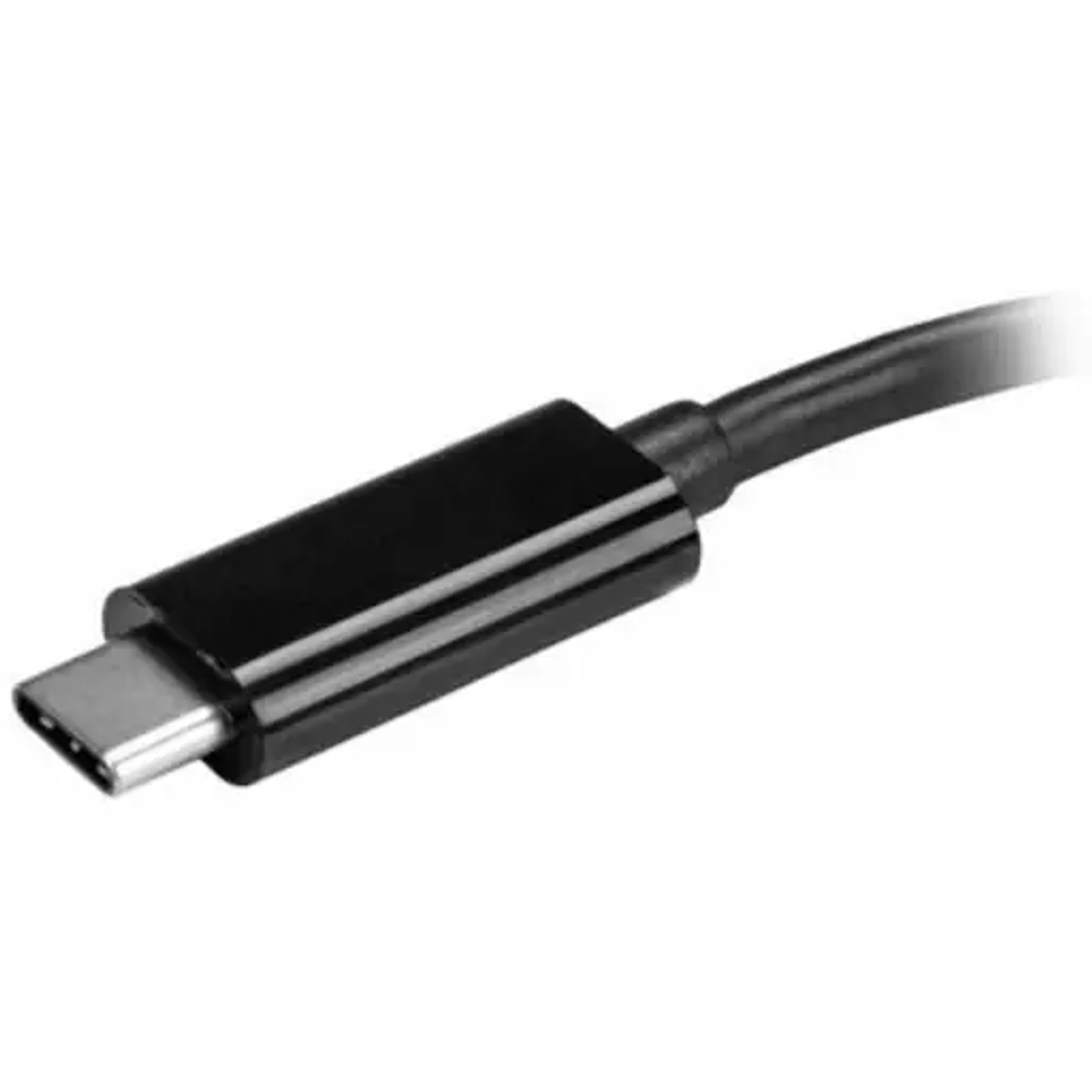 HUB StarTech Conector USB-C a 4 Port USB A 2.0 color Negro 3
