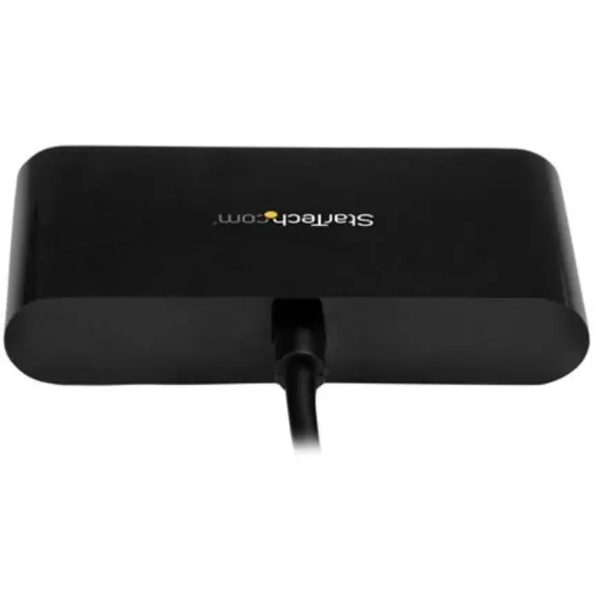 HUB StarTech Conector USB-C a 4 Port USB A 2.0 color Negro 2