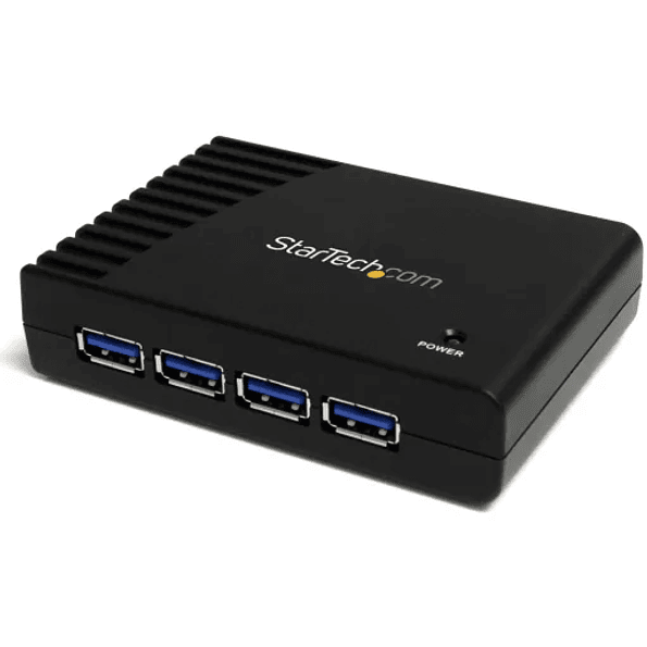StarTech.com Adaptador Concentrador Hub Ladron USB 3.0 Super Speed 4 Puertos Sal 1