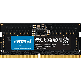 Memoria RAM Notebook DDR5 8GB 5600MHz Crucial SO-DIMM 1.1V