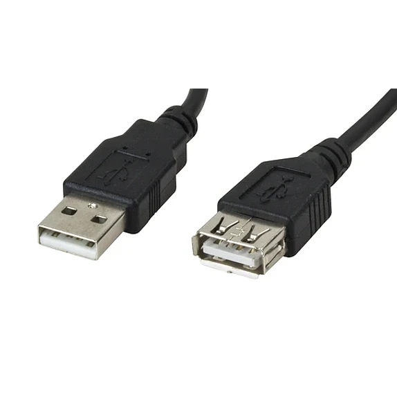 Cable Alargador Xtech con conector USB 2.0 M-A a H-A 1.8mts 1