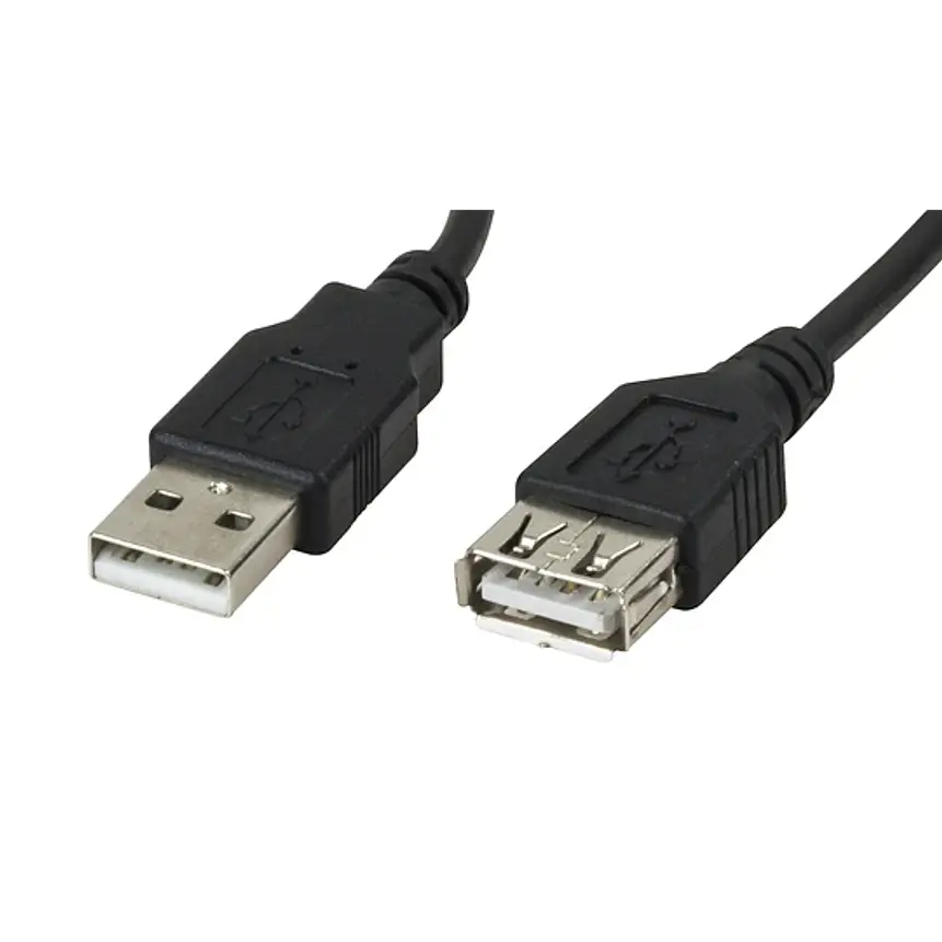 Cable Alargador Xtech con conector USB 2.0 M-A a H-A 1.8mts 1