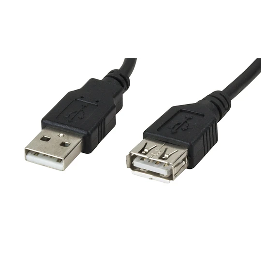 Cable Alargador Xtech con conector USB 2.0 M-A a H-A 1.8mts 1