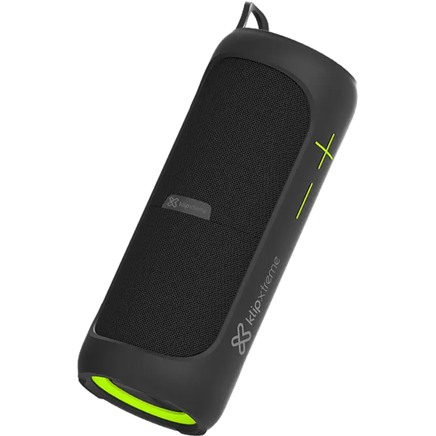 Parlante Portátil Klip Xtreme Vibe360, Wireless Bluetooth, IPX7 Waterproof, Black/Green 1