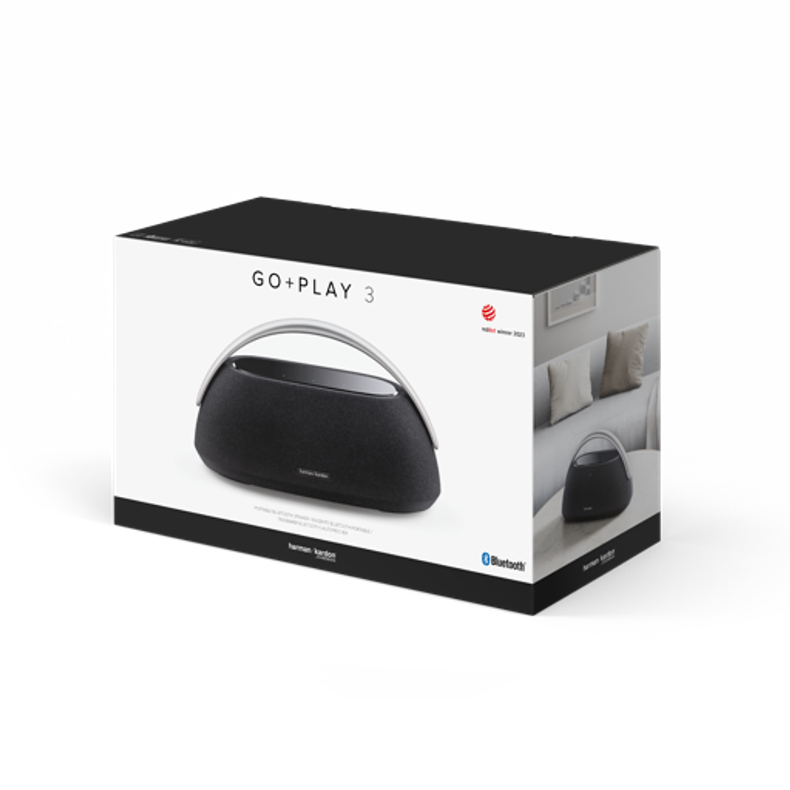 Parlante Portátil Inalámbrico Harman Kardon GO + PLAY 3, Bluetooth 5.2, Black 3