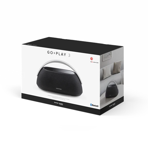Parlante Portátil Inalámbrico Harman Kardon GO + PLAY 3, Bluetooth 5.2, Black 3