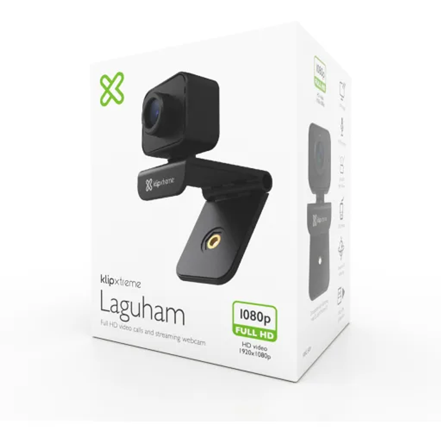 Cámara Web Klip Extreme KWC-500 Full HD 1980x1080 30fps Micrófono integrado USB 6