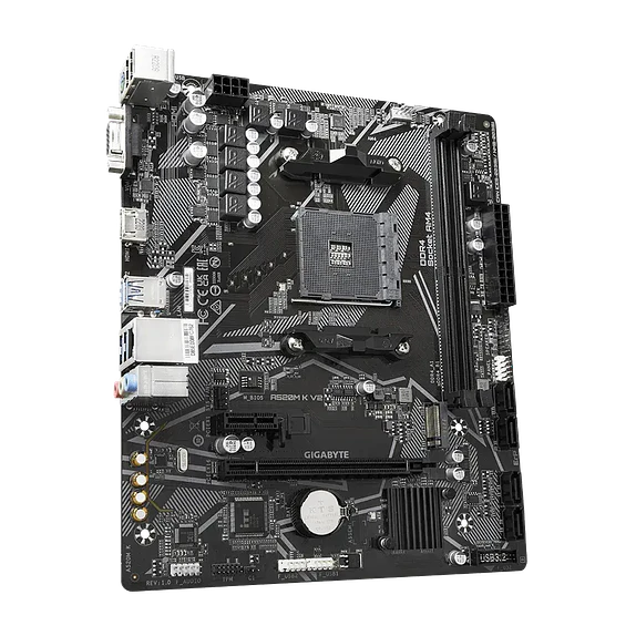 Placa Madre Gigabyte A520M K V2, AM4, DDR4, HDMI, M.2, Micro-ATX 3