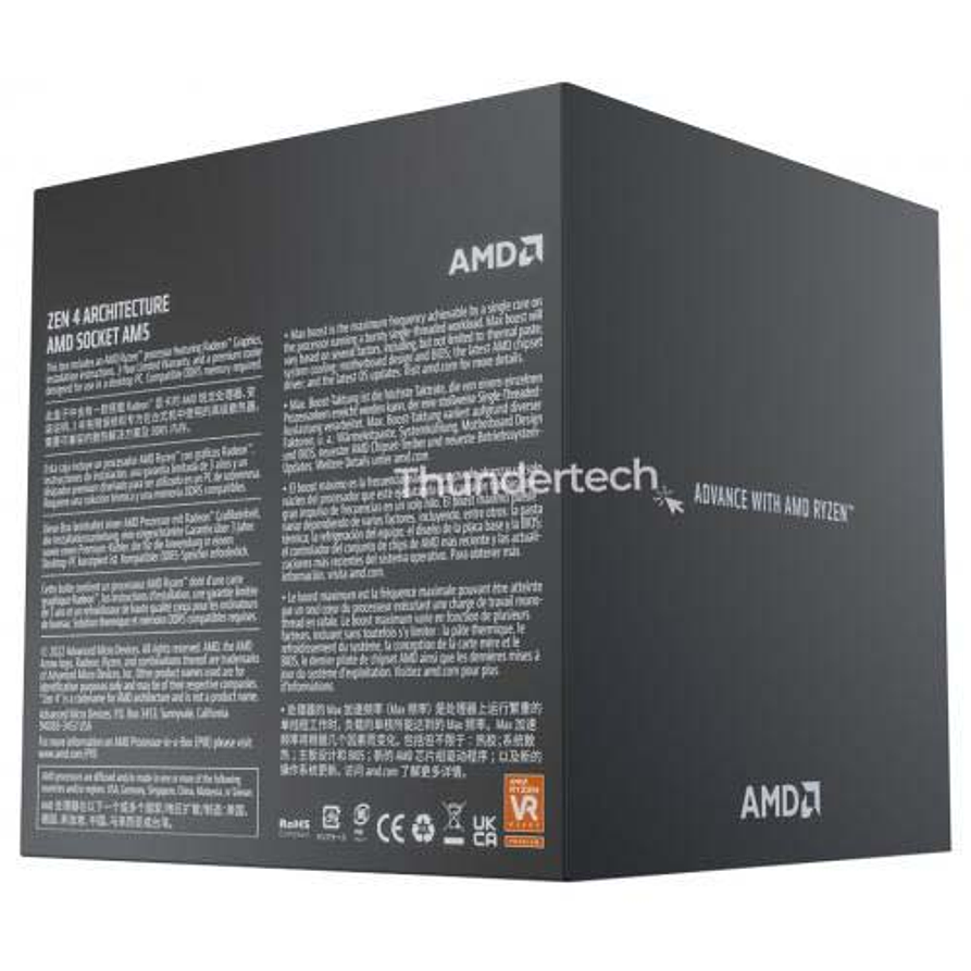 AMD Ryzen 5 7600 – 6 Núcleos, Radeon, AM5 3