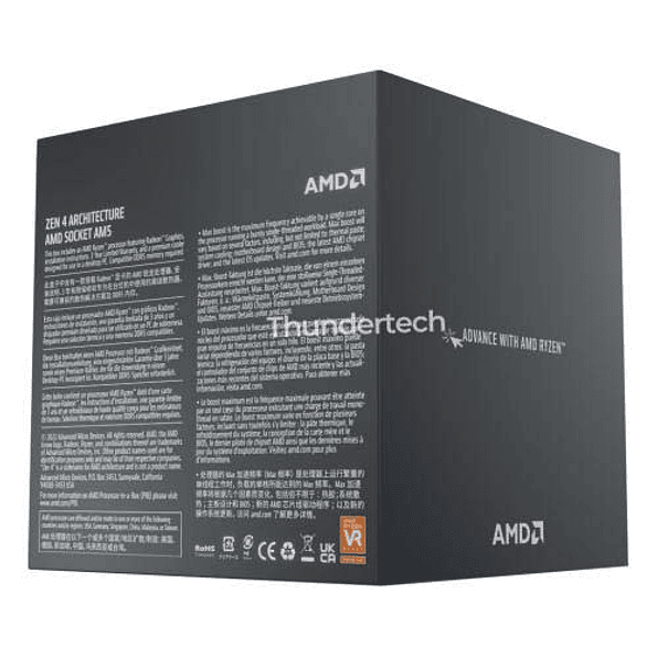 Procesador AMD Ryzen 9 7900 AM5 12 Núcleos 24 Hilos 5.4GHz DDR5 3