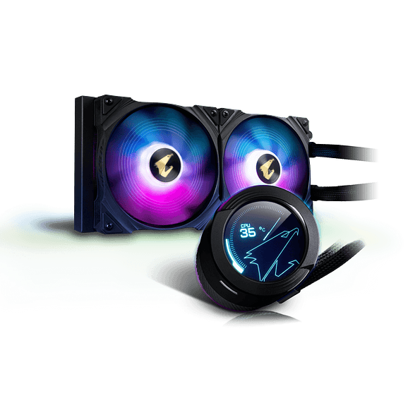 Water Cooler Gigabyte AORUS Waterforce X 280 ARGB LCD Intel/AMD 1