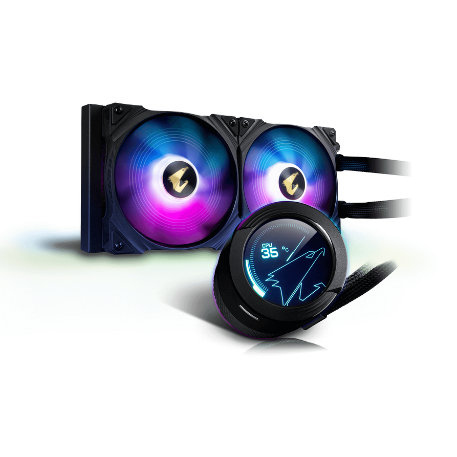 Water Cooler Gigabyte AORUS Waterforce X 280 ARGB LCD Intel/AMD 1