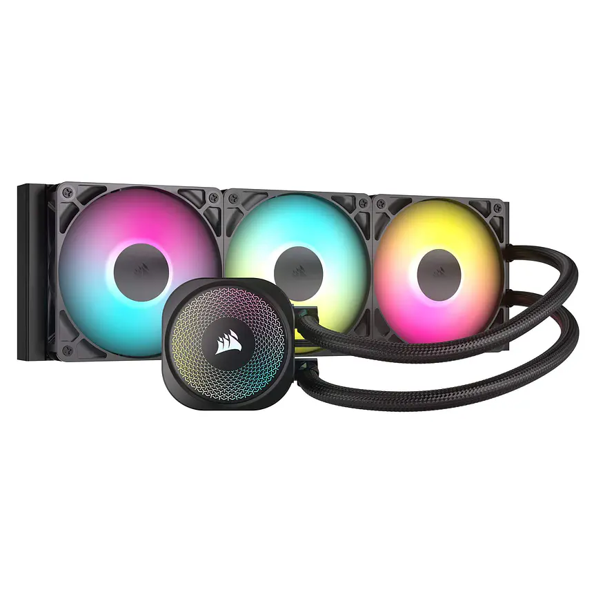 Water Cooler Corsair NAUTILUS 360 RS ARGB Black Intel/AMD 2