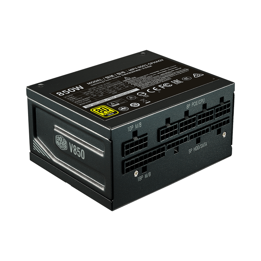 Fuente de Poder Cooler Master V850 SFX Gold 850W 80 Plus – Full Modular 3