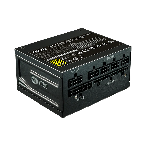 Fuente de Poder Cooler Master V750 SFX Gold 750W 80 Plus – Compacta y Eficiente 3
