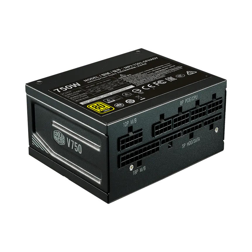Fuente de Poder Cooler Master V750 SFX Gold 750W 80 Plus – Compacta y Eficiente 3