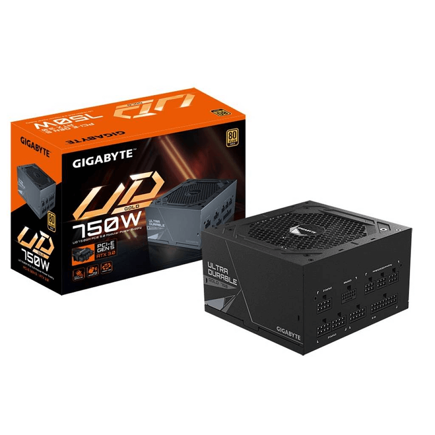 Fuente de Poder Gigabyte UD750GM PG5 750W 80 Plus Gold ATX 3.0 1