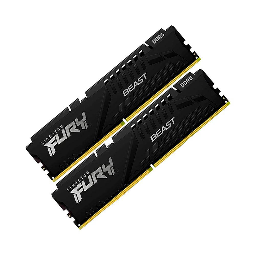 Memoria RAM Kingston Fury Beast 64GB (2x32GB) DDR5 5200MHz CL36 – DIMM 1