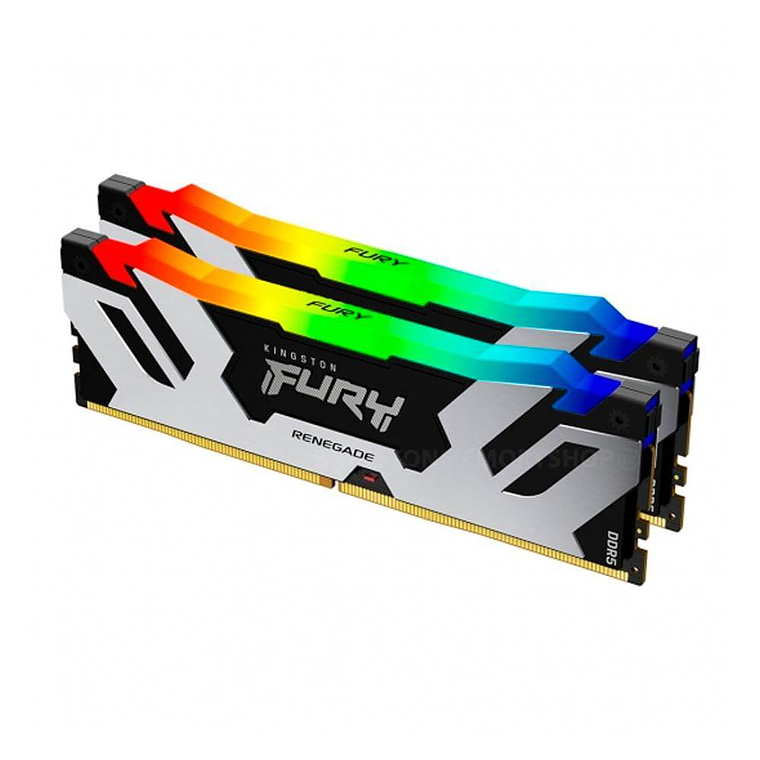 Memoria RAM Kingston Fury Renegade RGB 32GB DDR5 6400MHz CL32 (2x16GB) 2