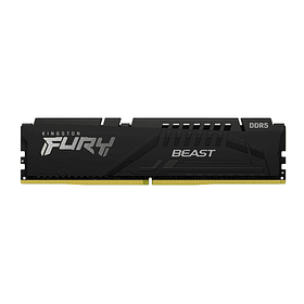 Memoria RAM Kingston Fury Beast 32GB DDR5 6000MHz CL36 DIMM – Negro