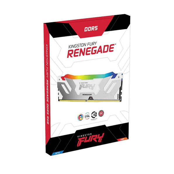 Memoria RAM Kingston Fury Renegade DDR5 16GB 7200MHz RGB CL38 XMP 3
