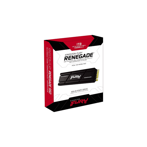 SSD Kingston FURY Renegade 1TB M.2 PCIe 4.0 NVMe Gen4 x4 3