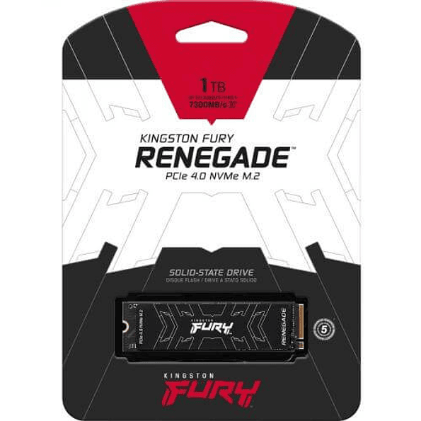 SSD Kingston FURY Renegade 1TB M.2 NVMe PCIe Gen4 x4 – PS5 Ready 3