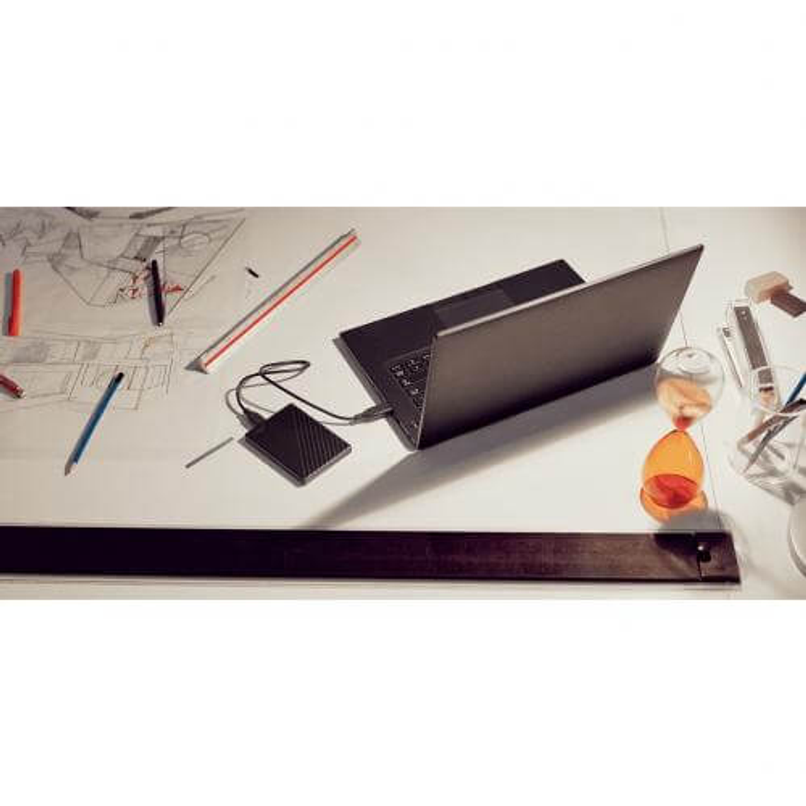 Disco Duro Externo Western Digital My Passport 4TB USB 3.2 Negro 3