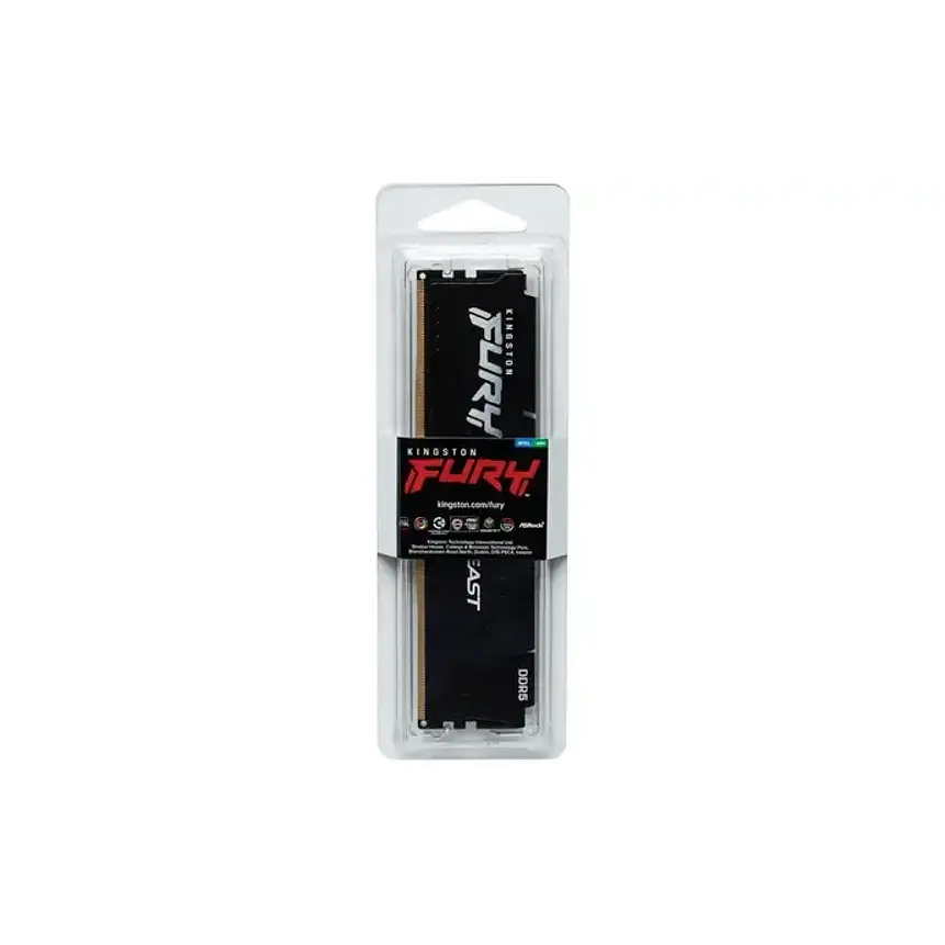 Memoria RAM Kingston Fury Beast 16GB DDR5 5200MHz CL40 DIMM 4