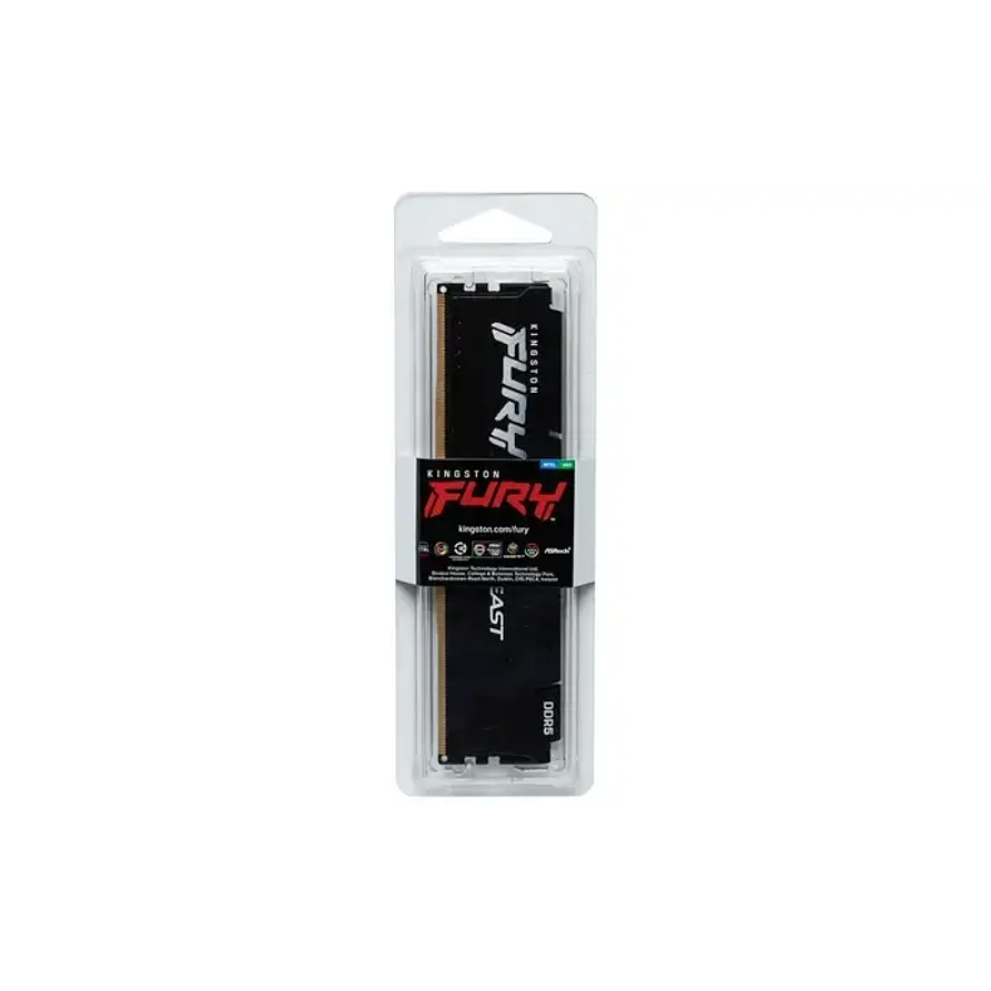 Memoria RAM Kingston Fury Beast 16GB DDR5 5200MHz CL40 DIMM 4