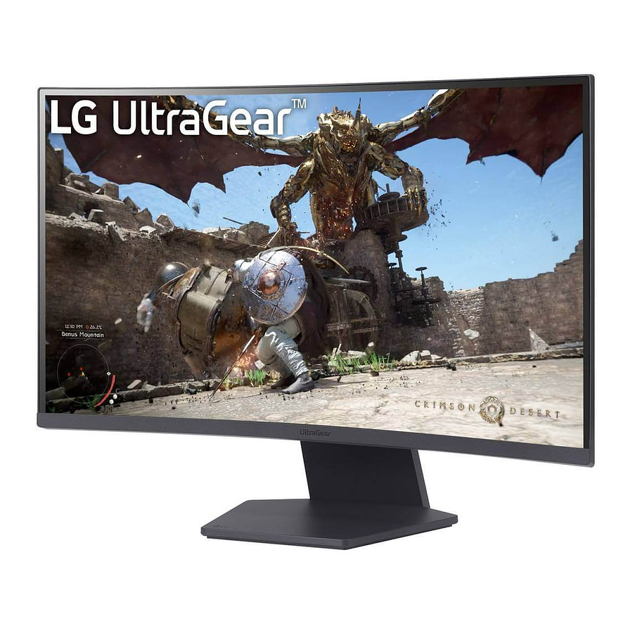 Monitor Gamer LG UltraGear 27GS60QC-B Curvo QHD 180Hz 1ms VA HDR10 2