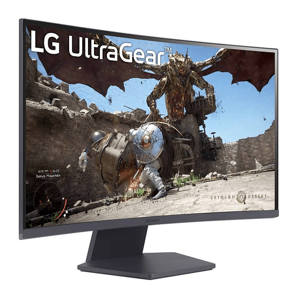 Monitor Gamer LG UltraGear 27GS60QC-B Curvo QHD 180Hz 1ms VA HDR10 3