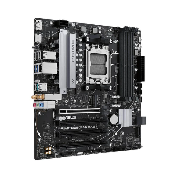 Placa Madre ASUS PRIME B650M-A AX2 DDR5 AM5 WiFi 6 para Ryzen 7000 2
