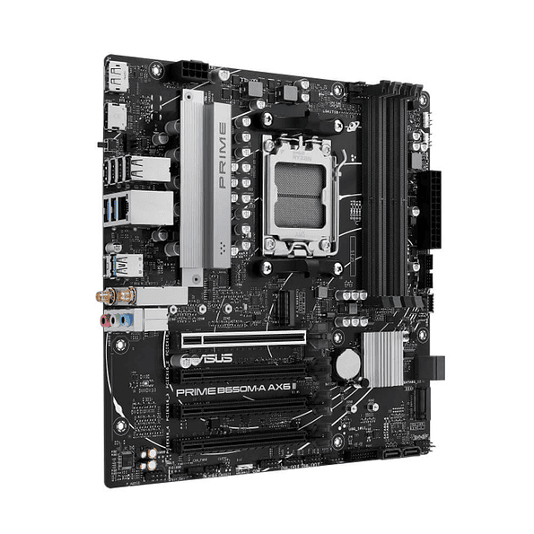 Placa Madre ASUS PRIME B650M-A AX2 DDR5 AM5 WiFi 6 para Ryzen 7000 2