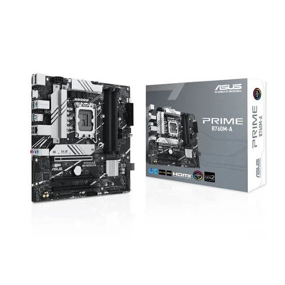 Placa Madre ASUS PRIME B760M-A DDR5 Intel 13ª Gen LGA1700 mATX 1