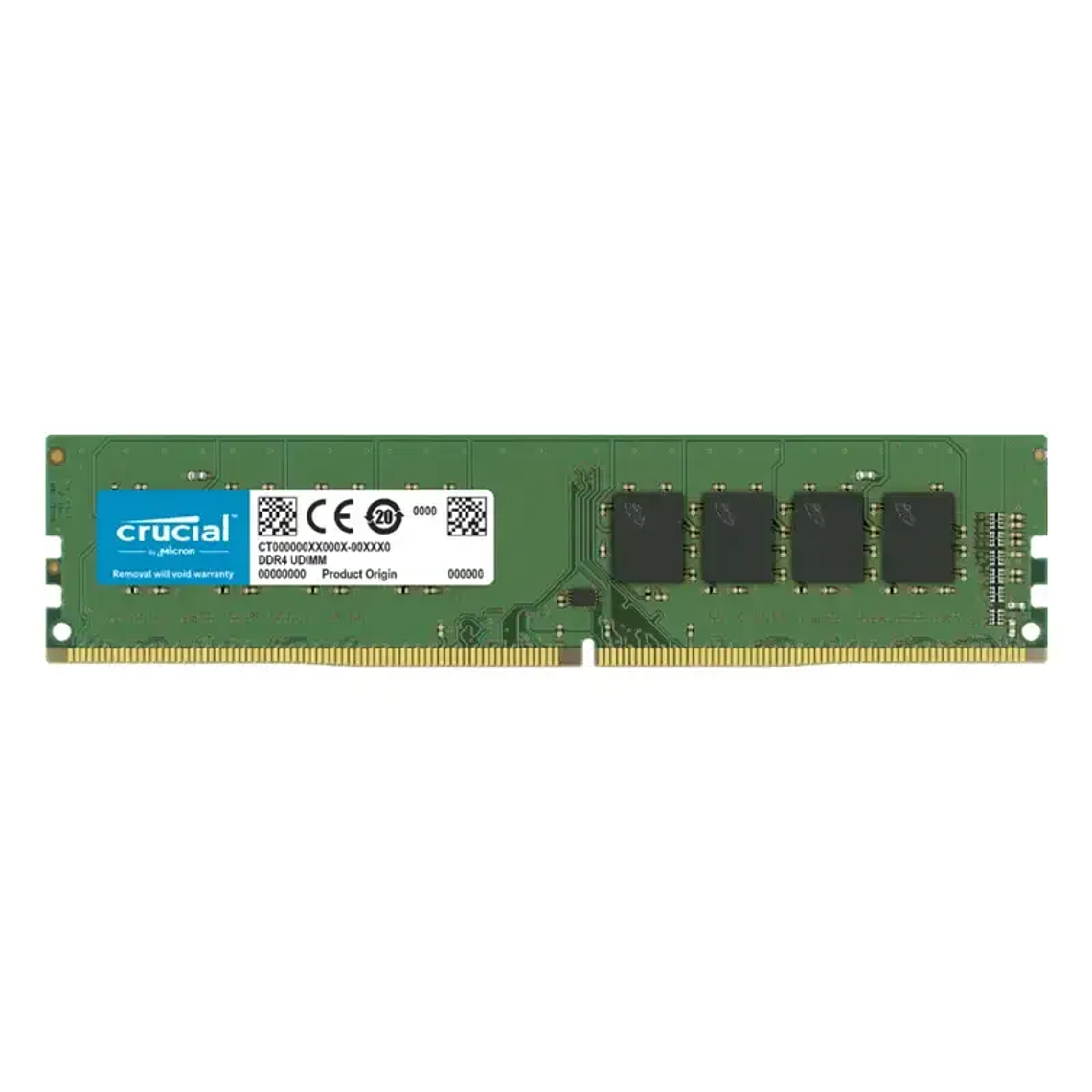 Memoria RAM Crucial 8GB DDR4 3200MHz CL22 UDIMM No ECC – PC 1