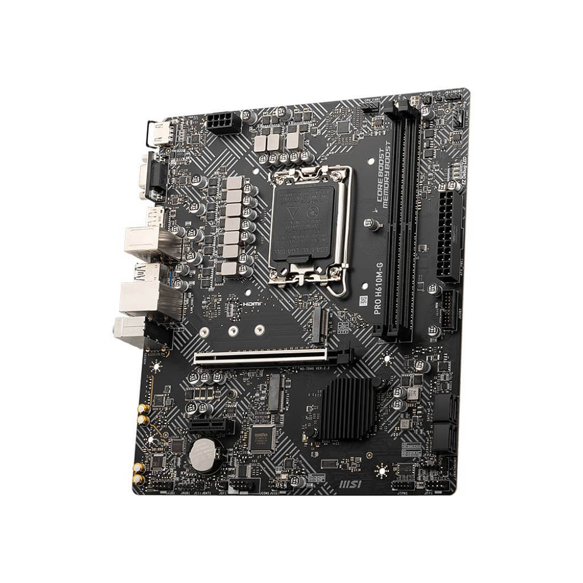 Placa Madre MSI PRO H610M-G DDR5 LGA1700 Micro-ATX HDMI/M.2 3