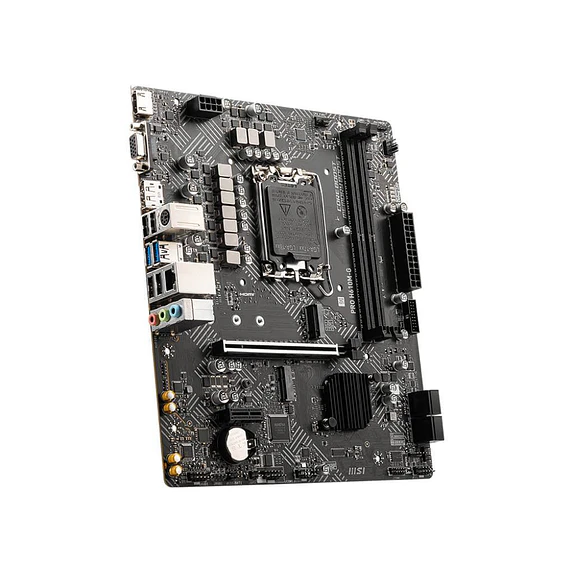 Placa Madre MSI PRO H610M-G DDR5 LGA1700 Micro-ATX HDMI/M.2 4