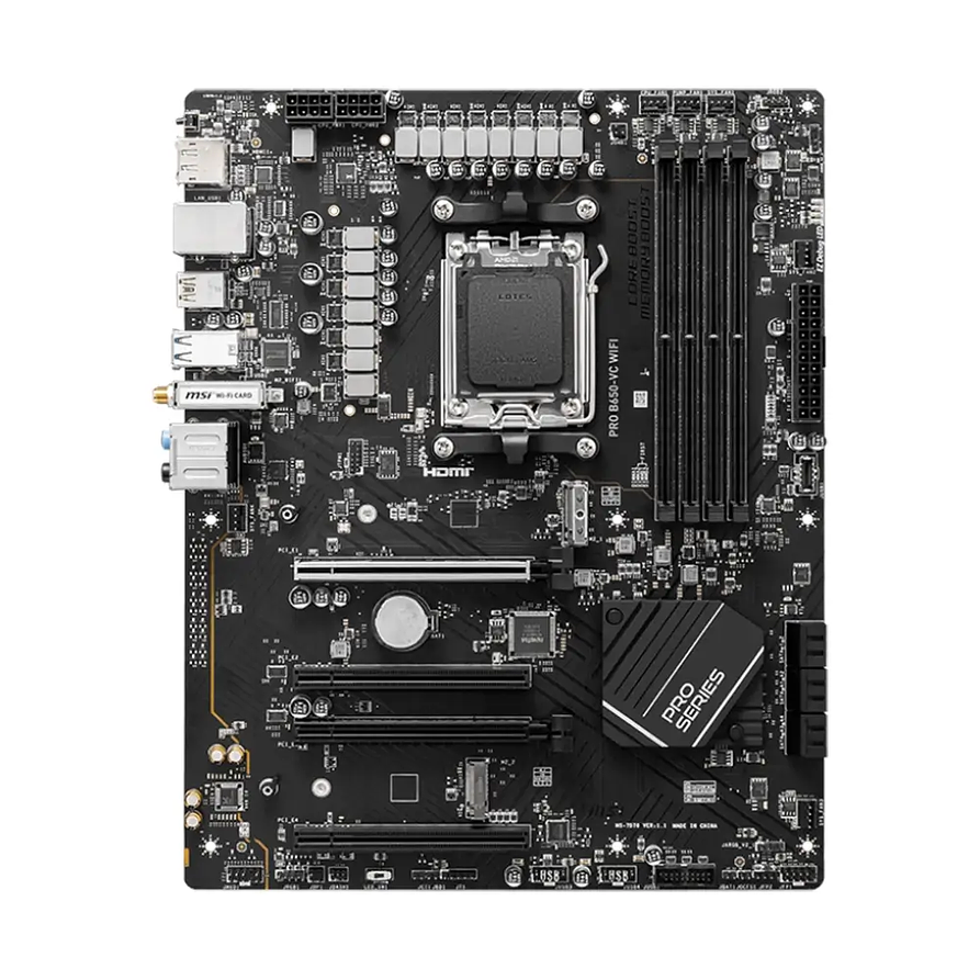 Placa Madre MSI PRO B650-VC WiFi AM5 DDR5 ATX (Sin Caja) 1