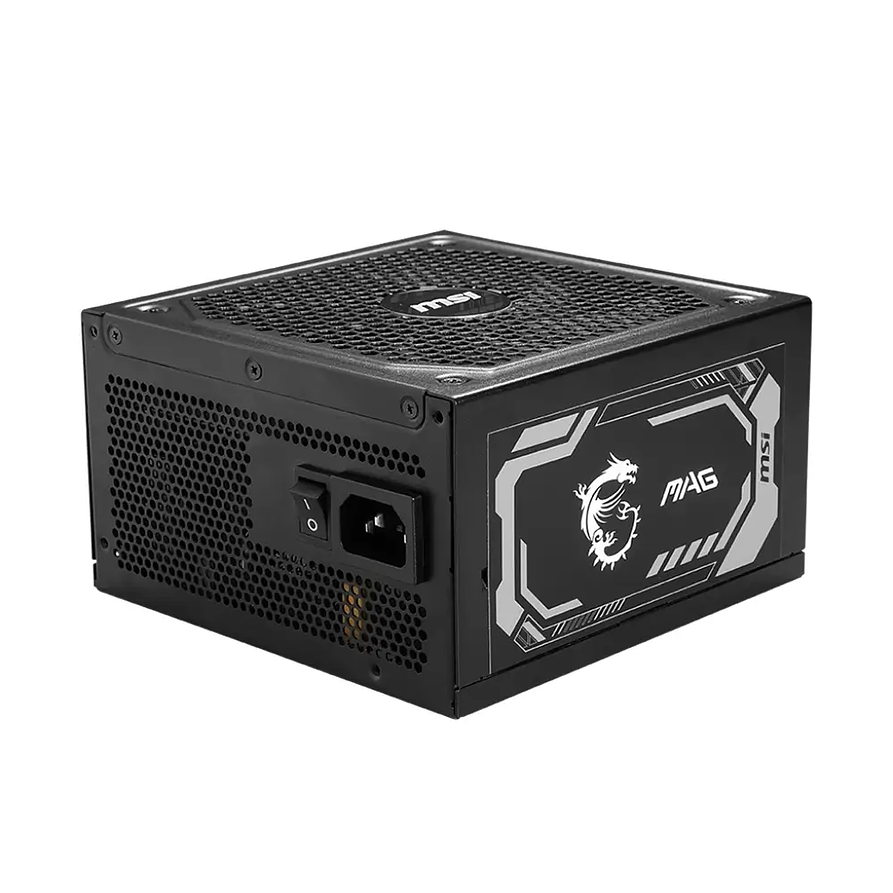 Fuente de Poder MSI MAG A1250GL PCIE5 1250W 80 Plus Gold ATX 3.1 1