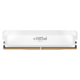 Memoria RAM DDR5 Crucial Pro 16GB 6400MHz CL38 White - Alto Rendimiento Gamer