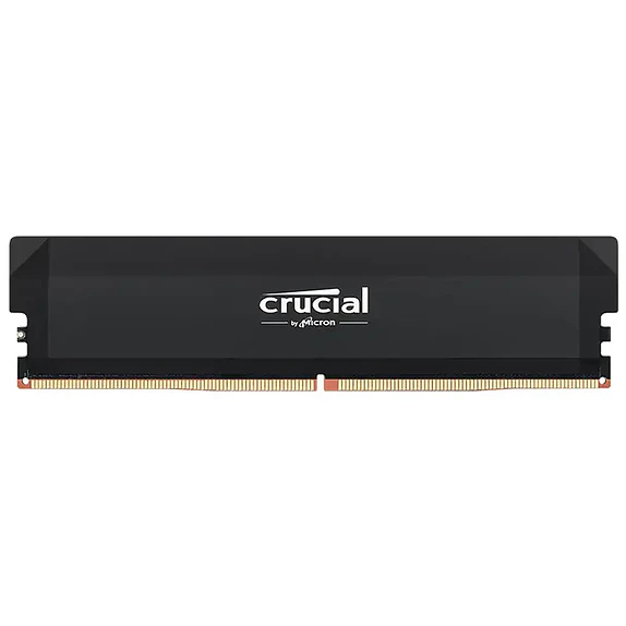 Memoria RAM DDR5 16GB 6400MT/s Crucial Pro UDIMM Black | Ultra Velocidad para Gamers y Profesionales 1